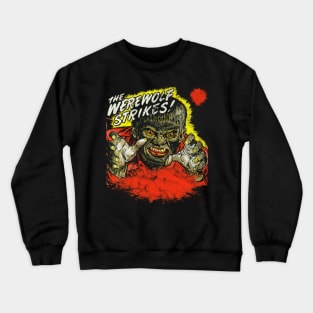 Halloween Werewolf / Wolfman Crewneck Sweatshirt